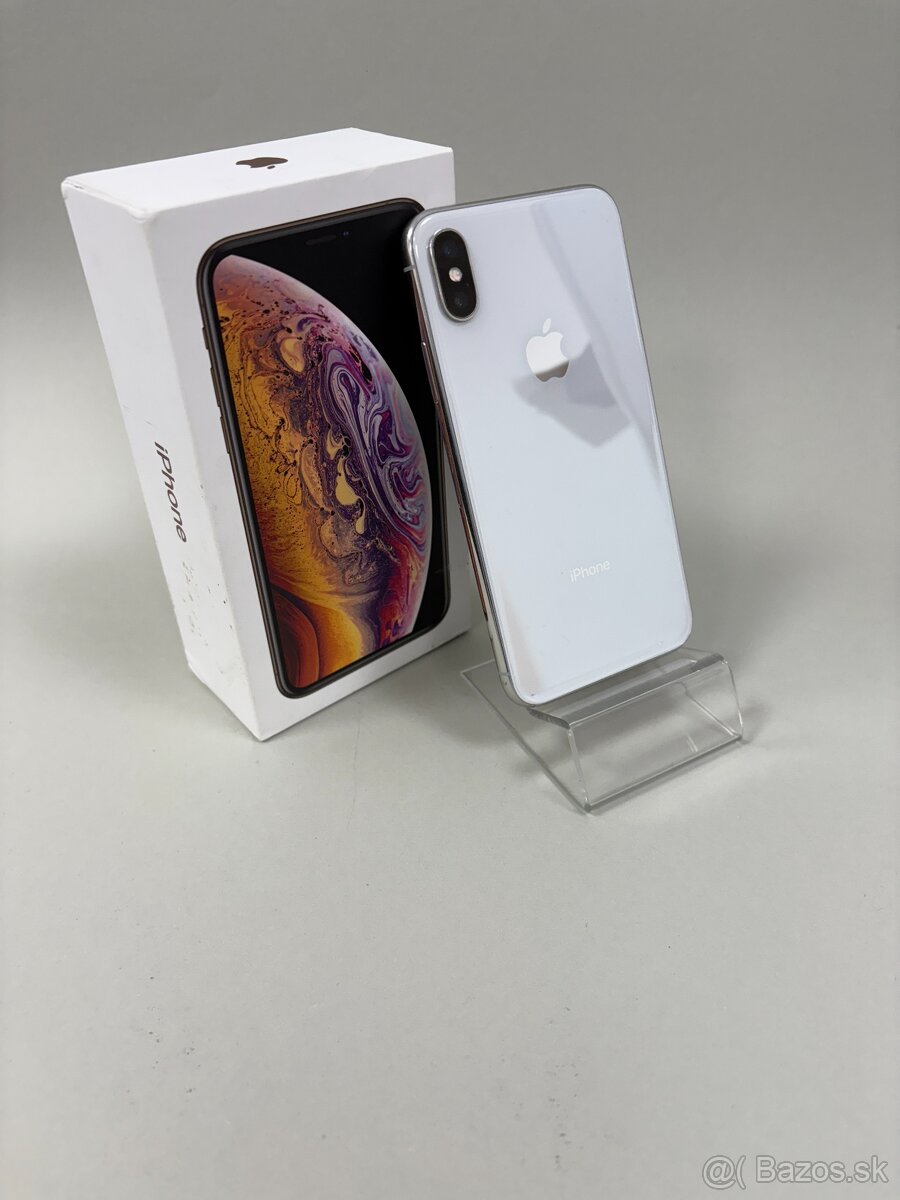 Apple iPhone X 64GB Silver -Batéria 100%