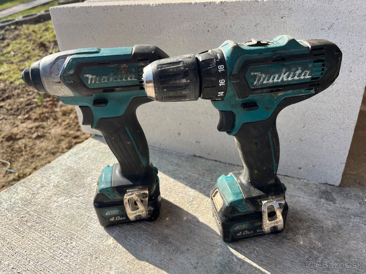 Makita aku vtracka + razovy utahovak