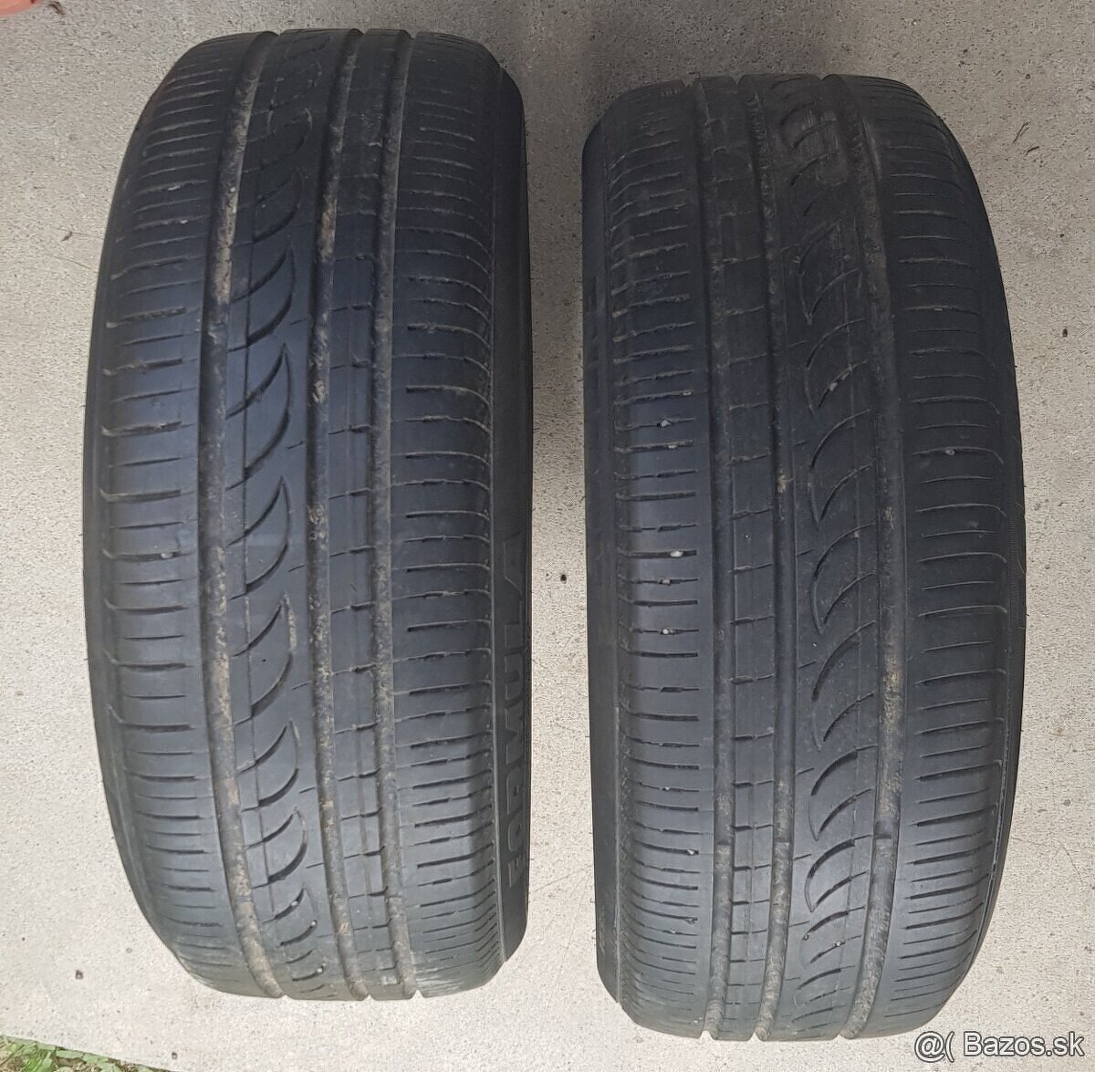 Dve letné pneumatiky, kolesá formula energy  215/50 R17