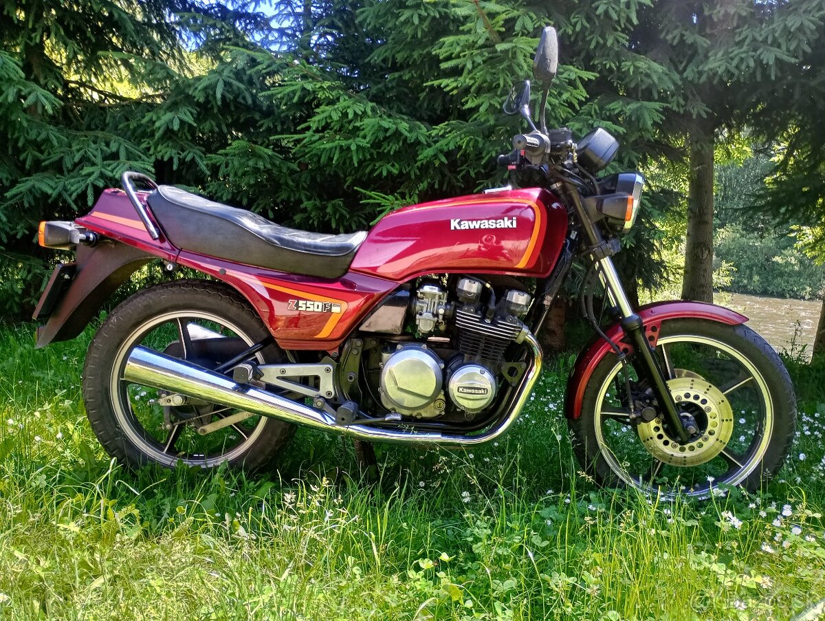 KAWASAKI KZ 550 1983 100% ORIGINAL STAV DOVOZ NA PRIHLASENIE