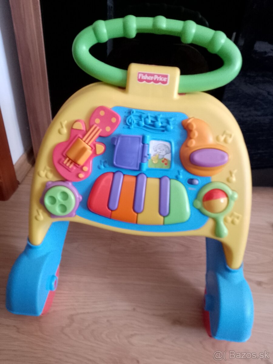 Hudobné chodítko Fisher price