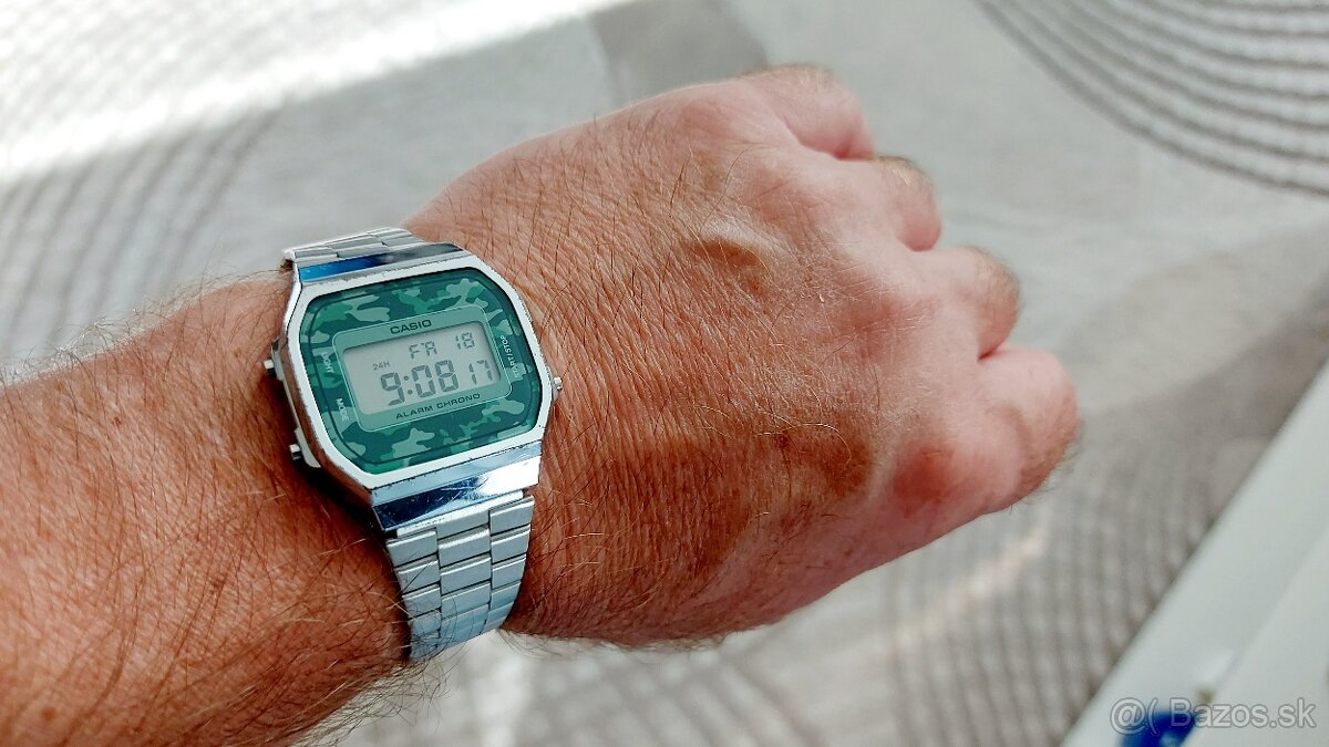 panske hodinky casio