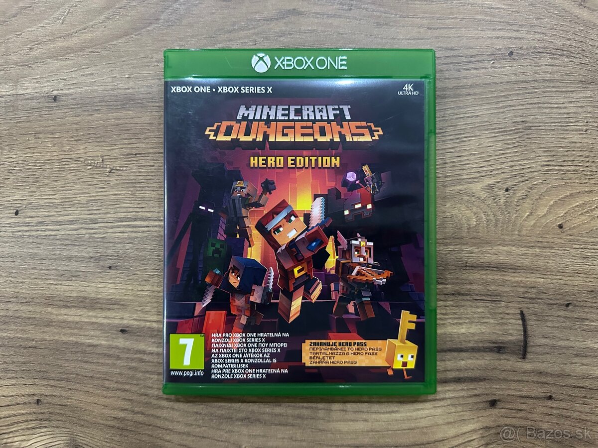 Minecraft Dungeons na XBOX ONE a SERIES X