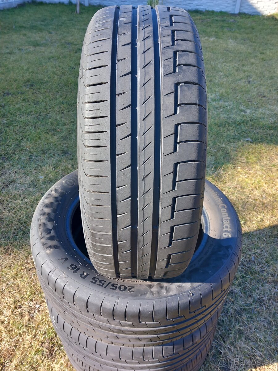 205/55 r16 letné pneumatiky continental