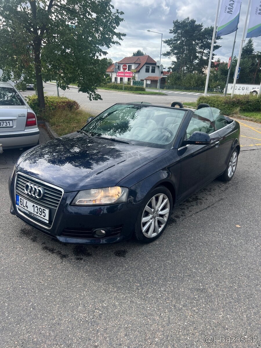 Audi A3 Cabriolet 2.0tdi 103kw Rok výroby: 07/2008 najeto 15