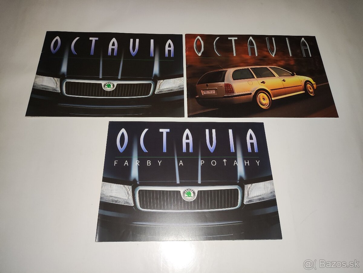 Prospekty Škoda Octavia I a Octavia Combi I