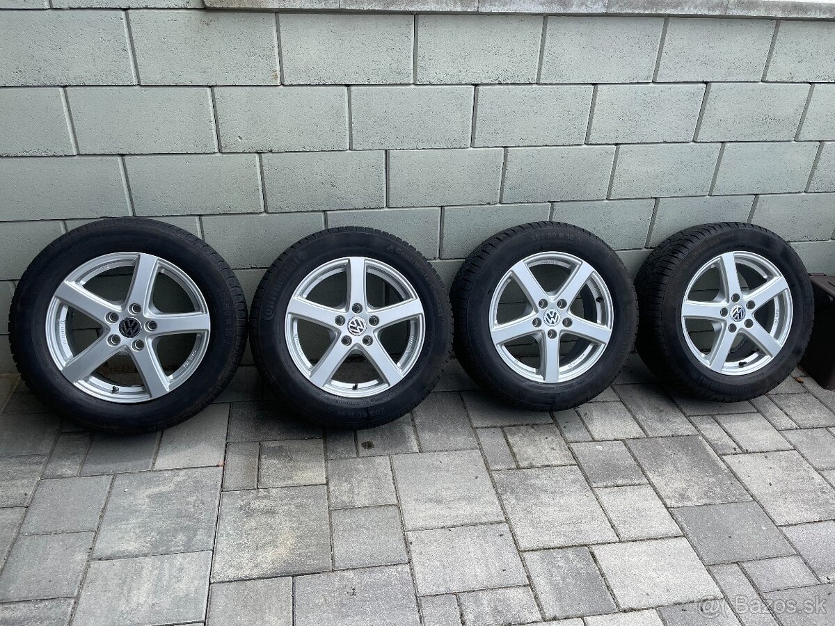 Zimné kolesá 205/60 R16 96H, 6,5J x16 ET48