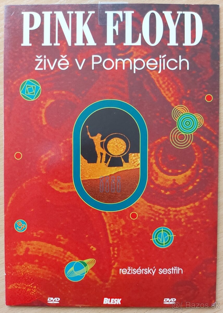 DVD - PINK FLOYD - ŽIVĚ V POMPEJÍCH (1971)