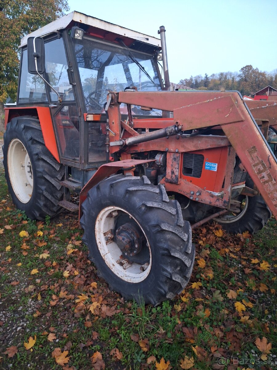 Traktor zetor 7245 čelny nakladač