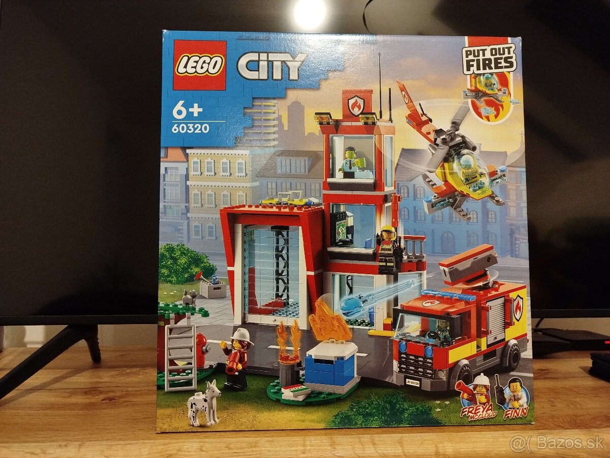 NEROZBALENÉ LEGO City 60320 Hasičská stanica