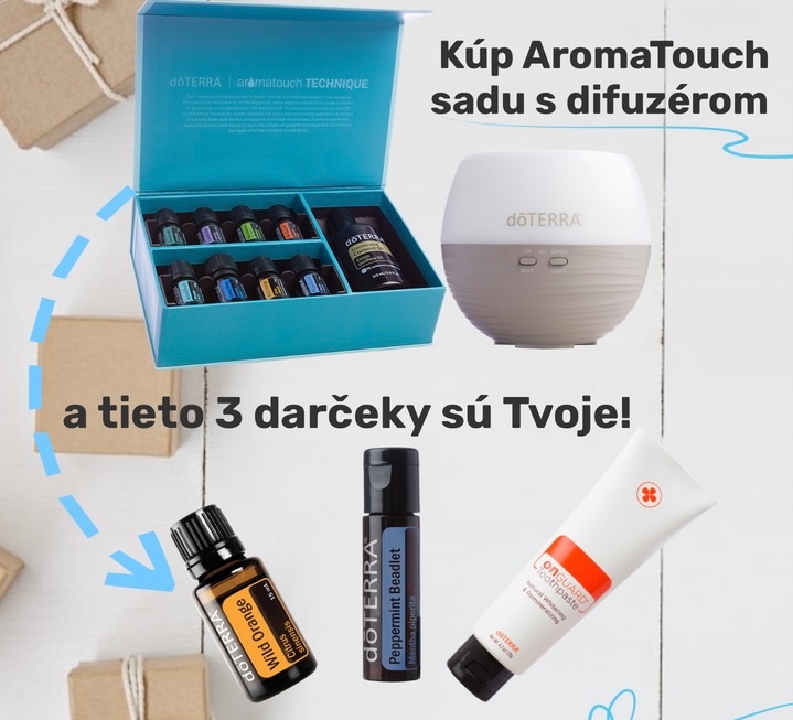 doTERRA AromaTouch sada+ darčeky