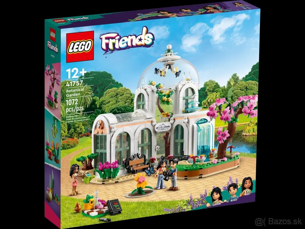 predam nove lego 41757 friends botanicka zahrada