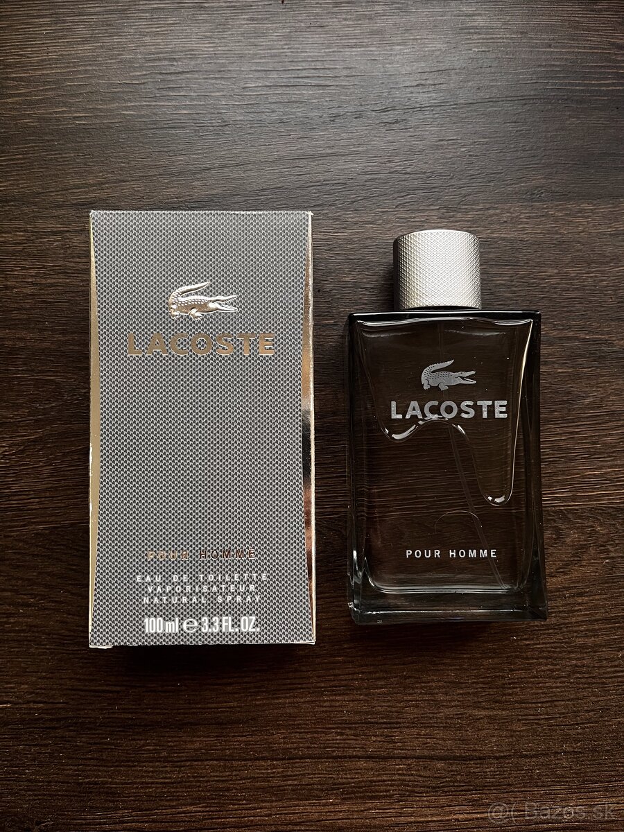 Lacoste Pour Homme EDT 100ml - ČISTO NOVÝ