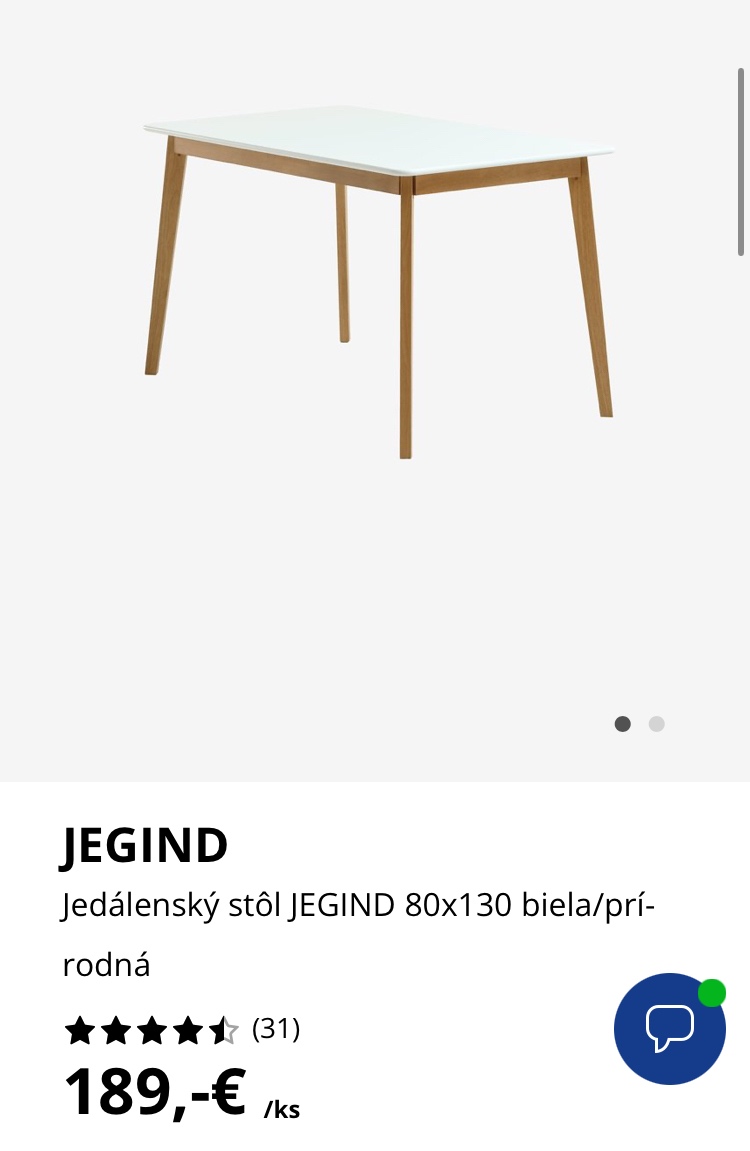 Jedálenký stôl