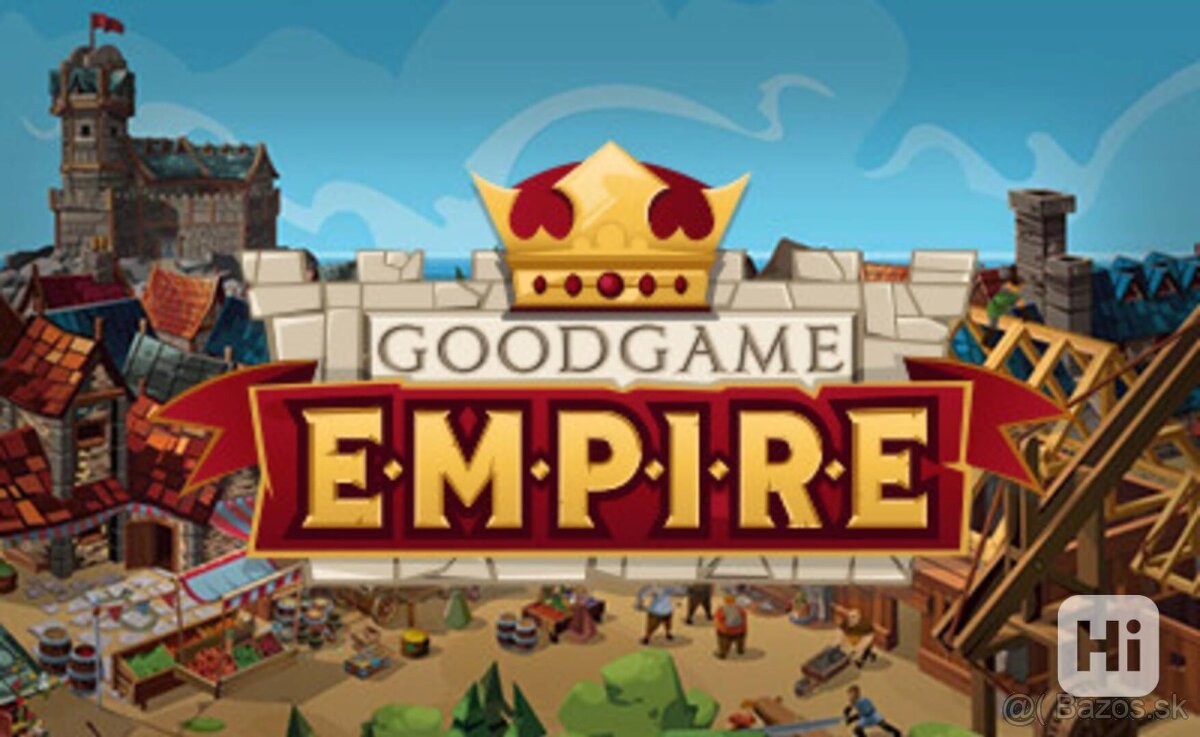 Goodgame Empire predám hrad