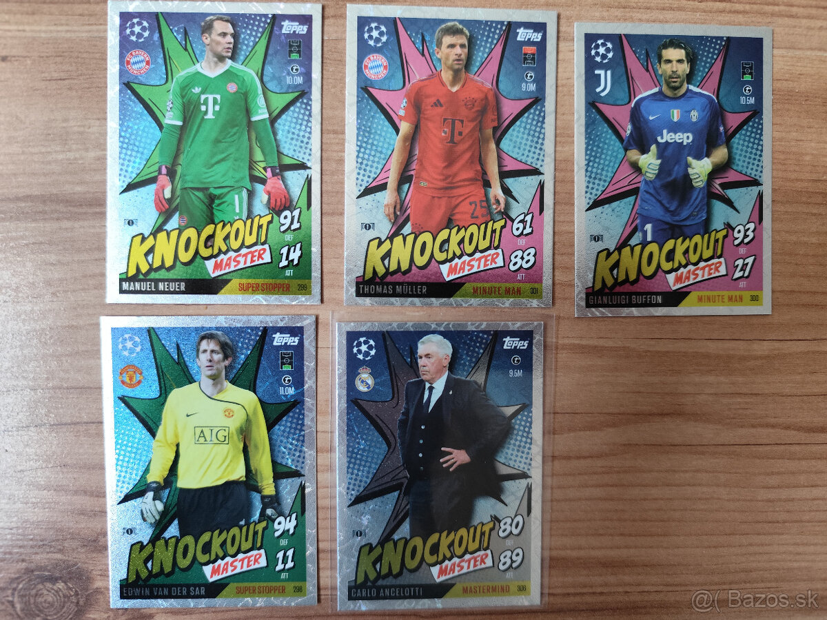 Futbalove kartičky Match Attax Extra 2024/25