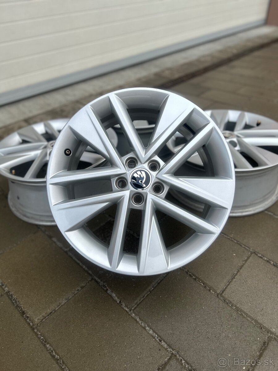 Alu disky 5x100 r17" Škoda Fabia,Rapid