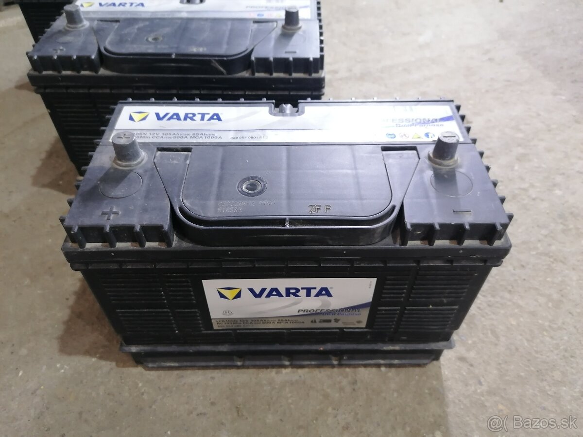 Trakcna bateria Varta Profesional 12V 105Ah