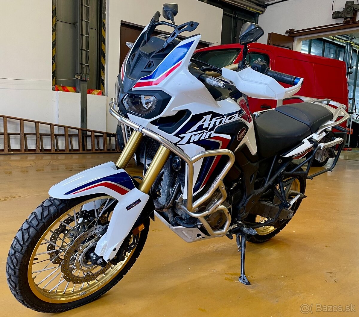 Honda Crf 1000 Africa twin po nehodě