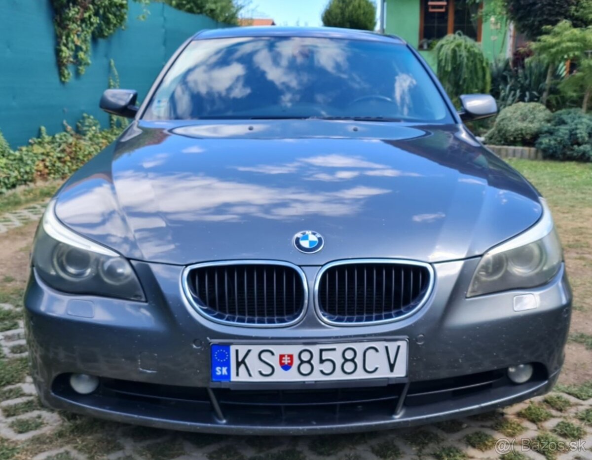 BMW e60 530d, manual