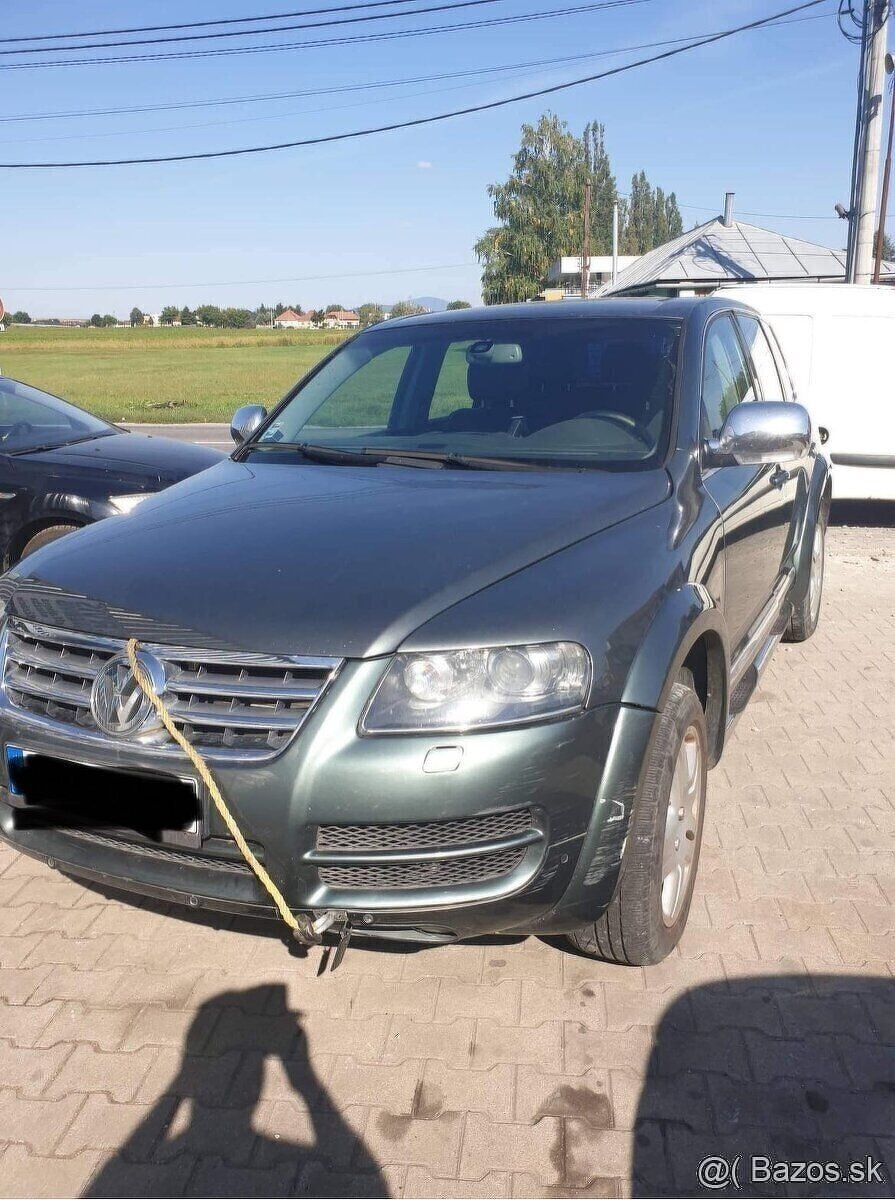 VW TOUAREG 3,2 benzin 162kw na diely