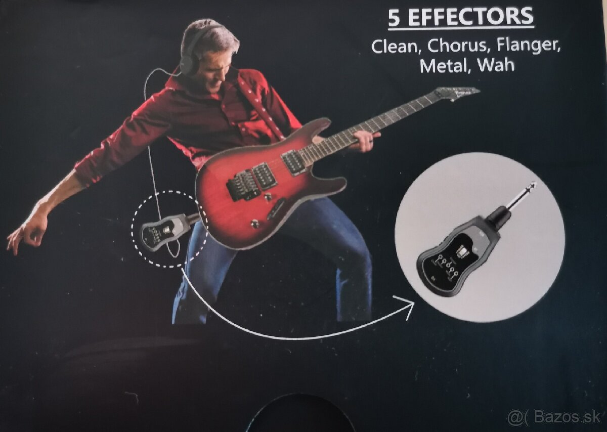 B6 Bluetooth Nabíjateľná Elektrická Gitara

