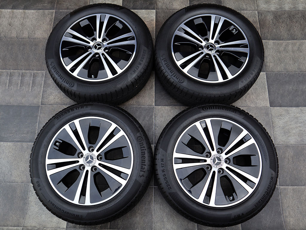 17" Alu kola 5x112 MERCEDES E-CLASS ZIMNÍ TPMS