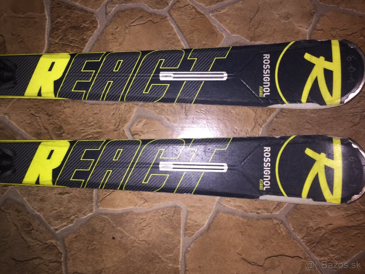 lyže rossignol react 2s carbon 162cm