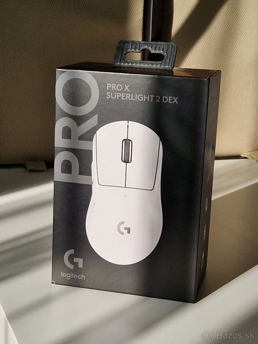 Logitech Pro X Superlight 2 Dex -herná,biela,nová,neotvorená