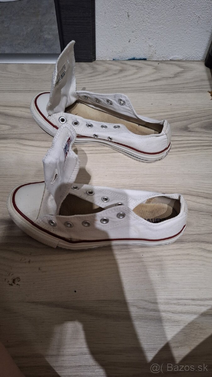 Converse tenisky biele