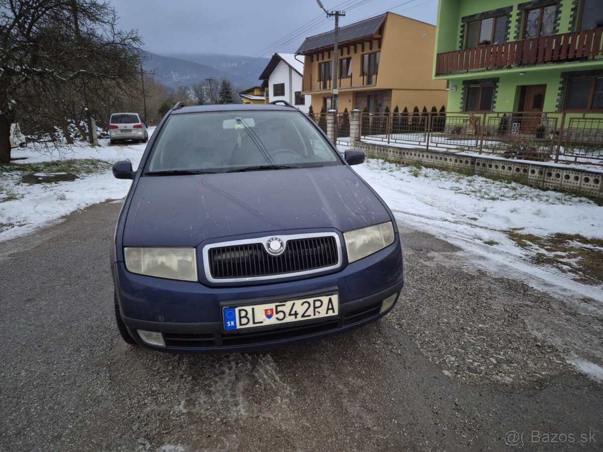 Škoda Fabia 1.4MPi 74kw 2002