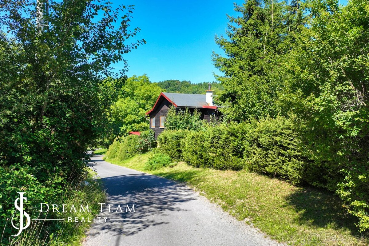 Zrekonštruovaná 4-izbová chata, Počúvadlo, Banská Štiavnica