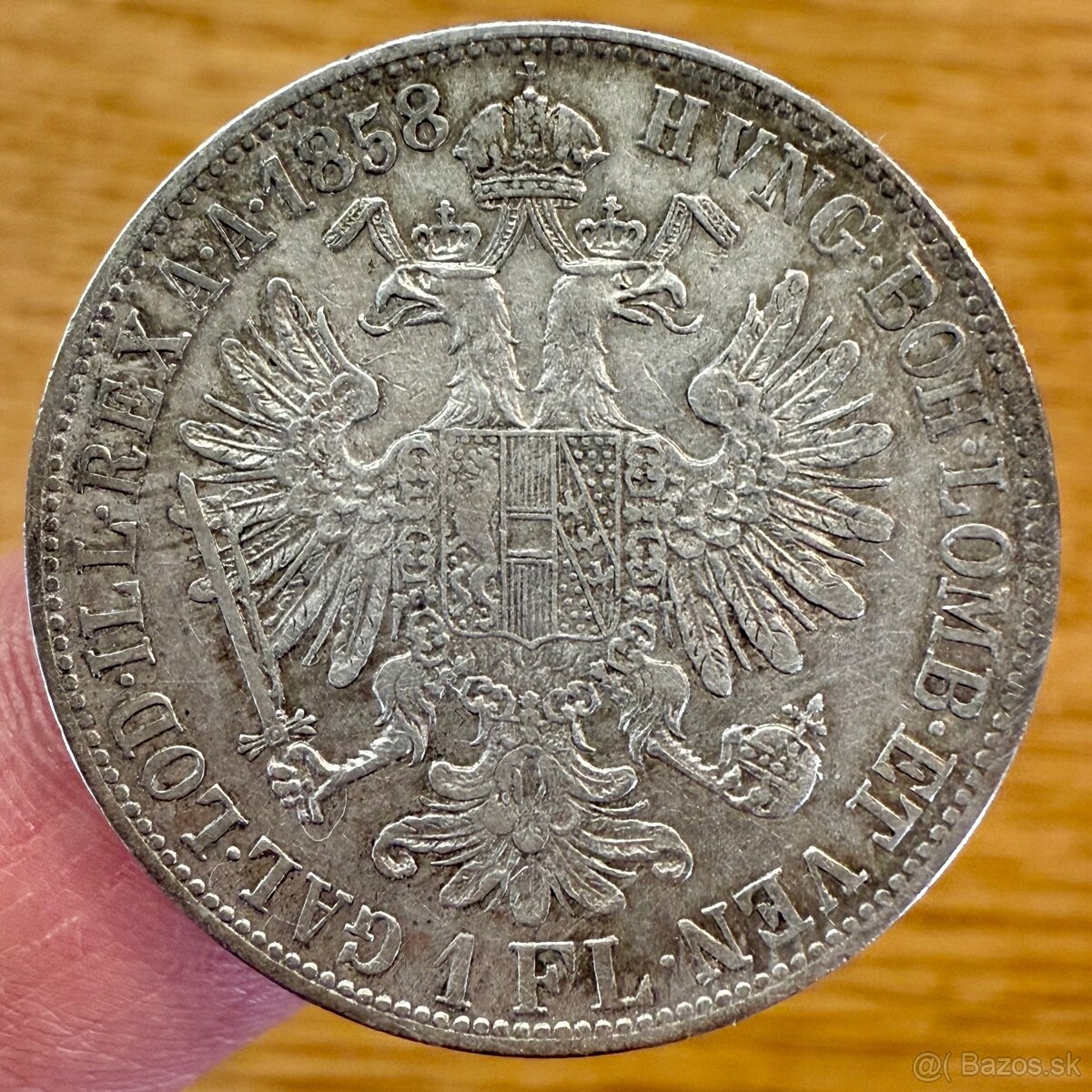 Predám 1 Florin 1858 B