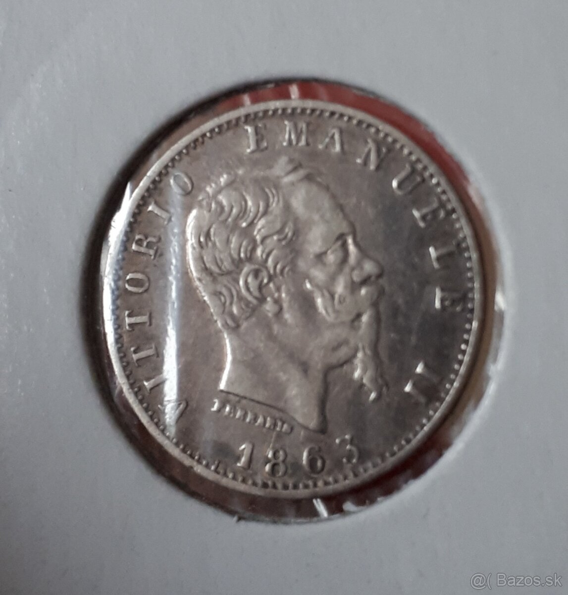 20 centesimi 1863 Vittorio Emanuele II. Italia