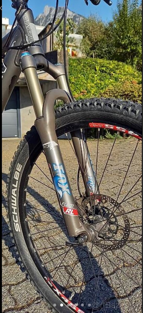 Canyon enduro rock FS 10 fully XTR