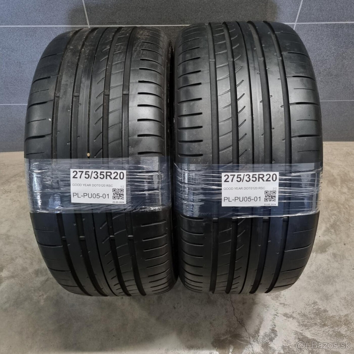 Letné pneumatiky 275/35 R20 GOODYEAR DOT0120