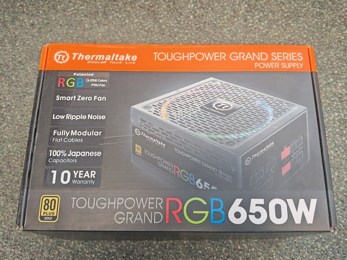 Zdroj 650W Thermaltake Grand GRB 80 Gold plus