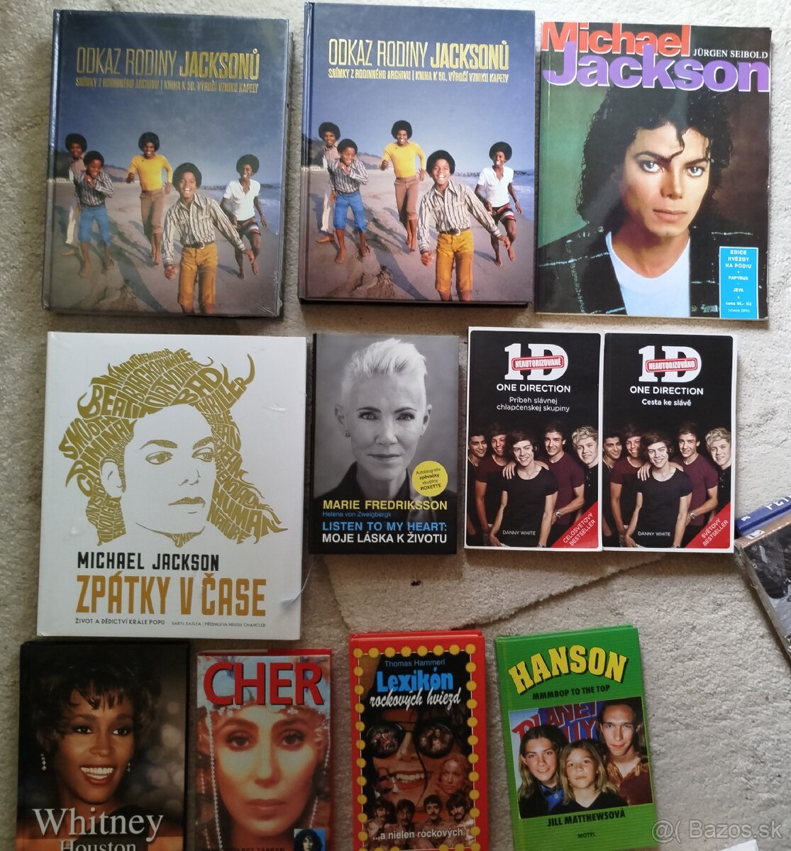 Roxette,Michael Jackson,Whitney Houston,One.Direction