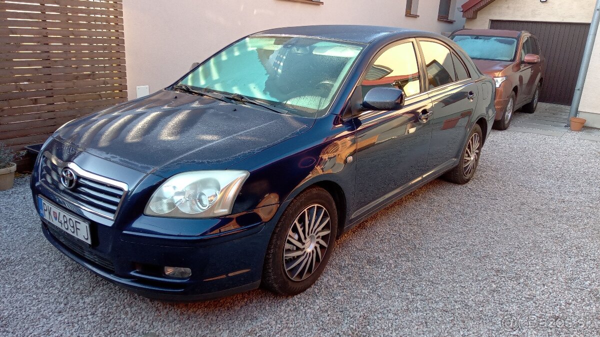 Toyota Avensis T25, 2,0 VVTi, 108kW benzín, r.v.2004