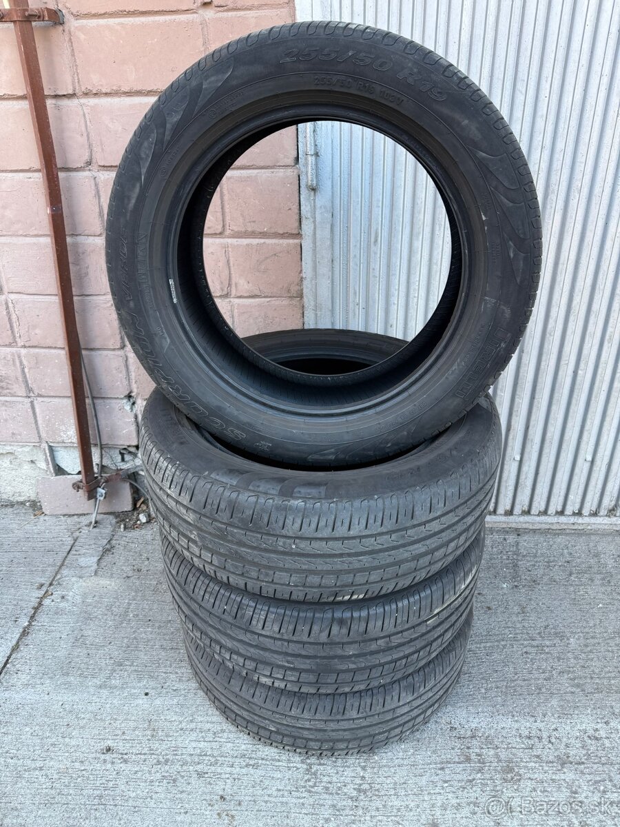 Letne pneumatiky PIRELLI 255/50 R19