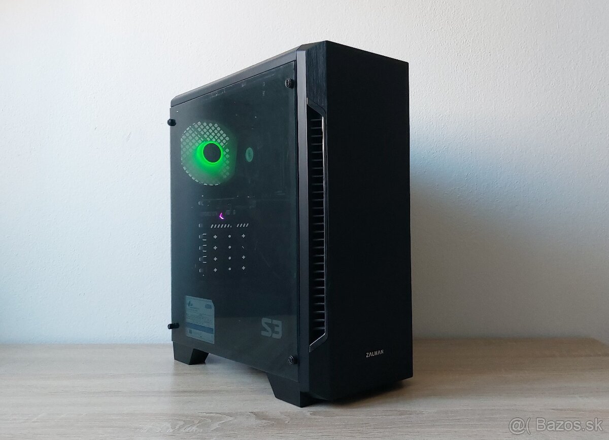 Herné pc Intel Core i7 6700 3.40ghz 16GB DDR4 GTX1660SUPER