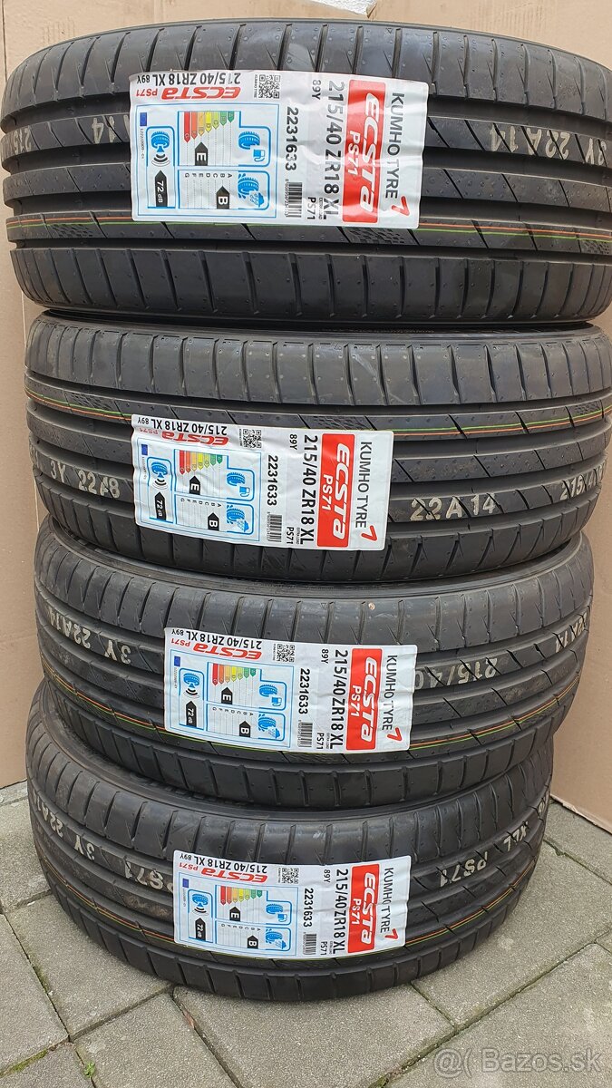 215/40 r18 nove letne pneu