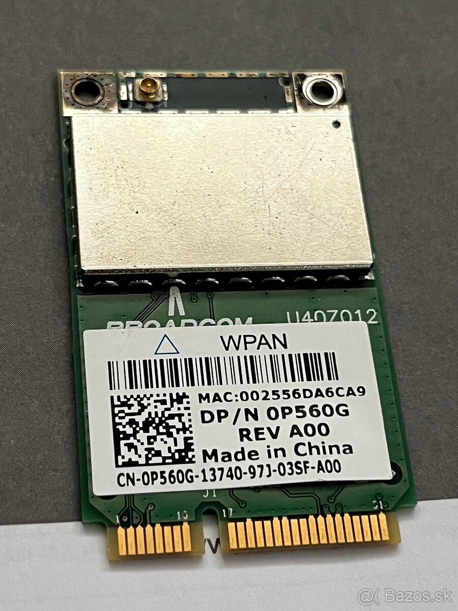 Adapter Bluetooth Broadcom BCM92046mPCIe (Notebook)