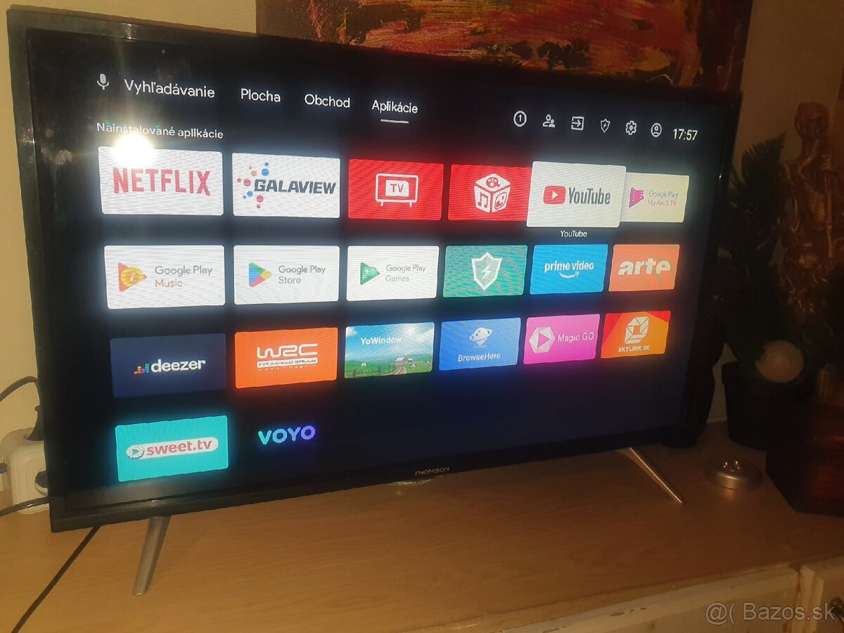 Thomson Smart TV, WiFi, Android, 82cm uhl.