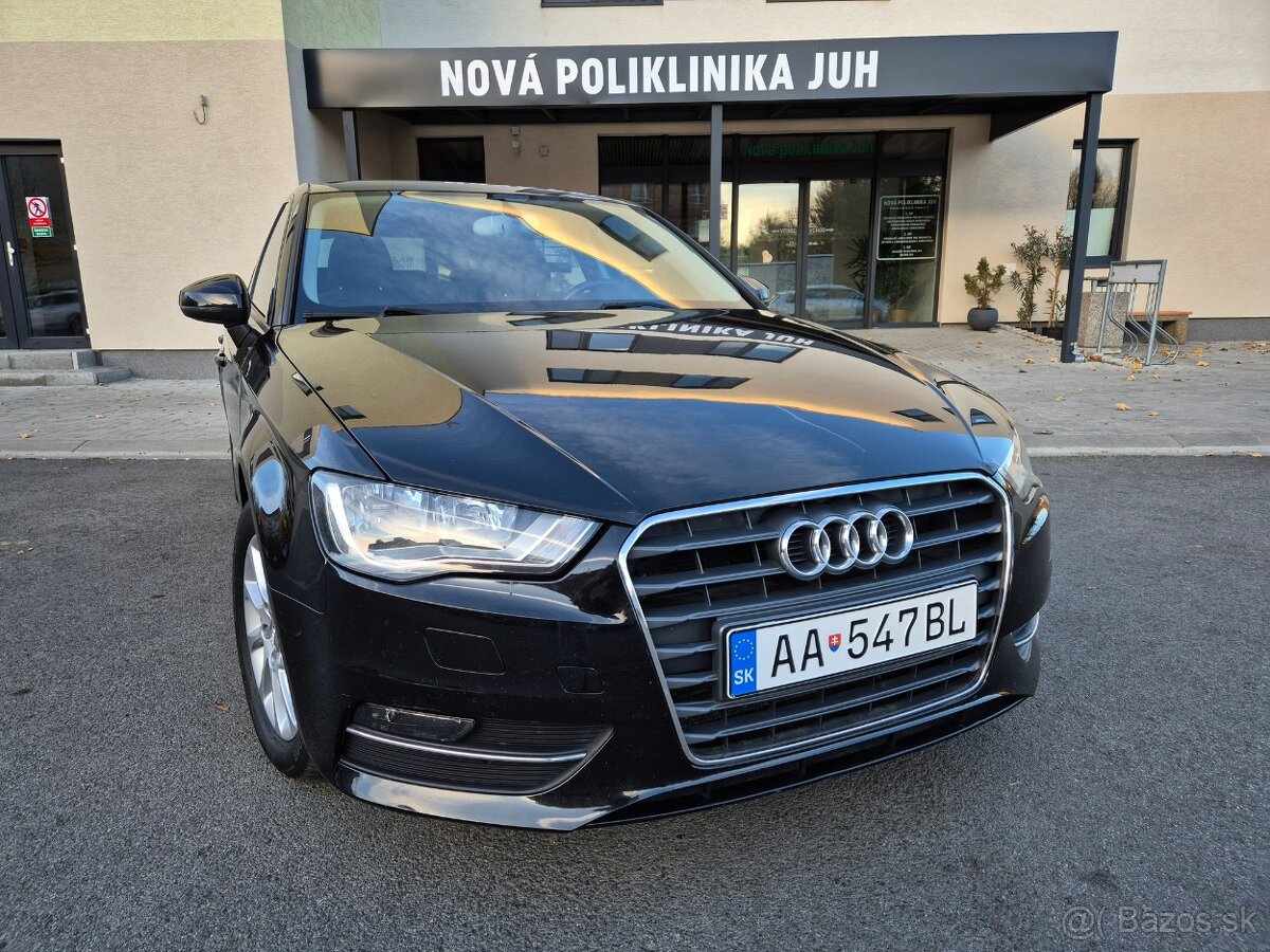 Predám Audi A3 1.6TDI 105k 2014