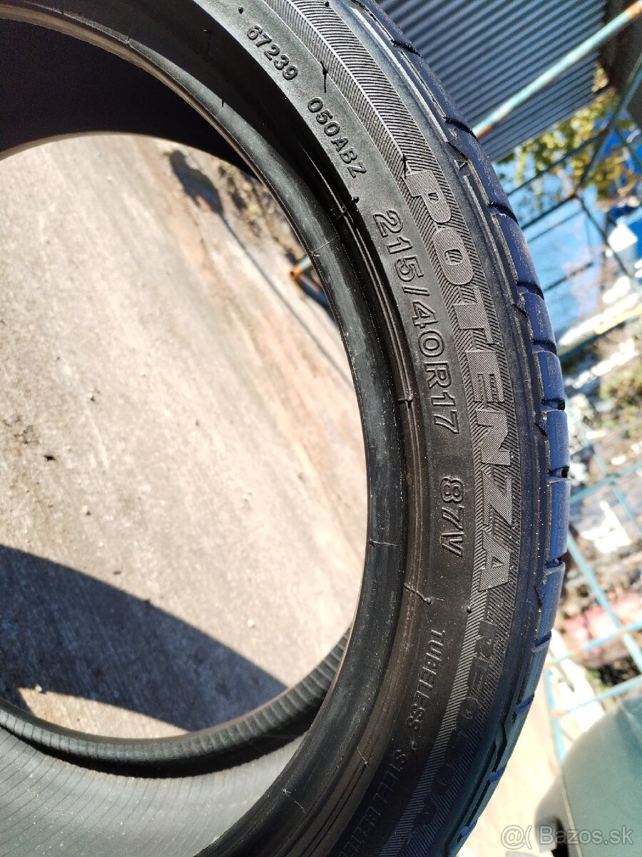 215/40 R17 Letné pneumatiky