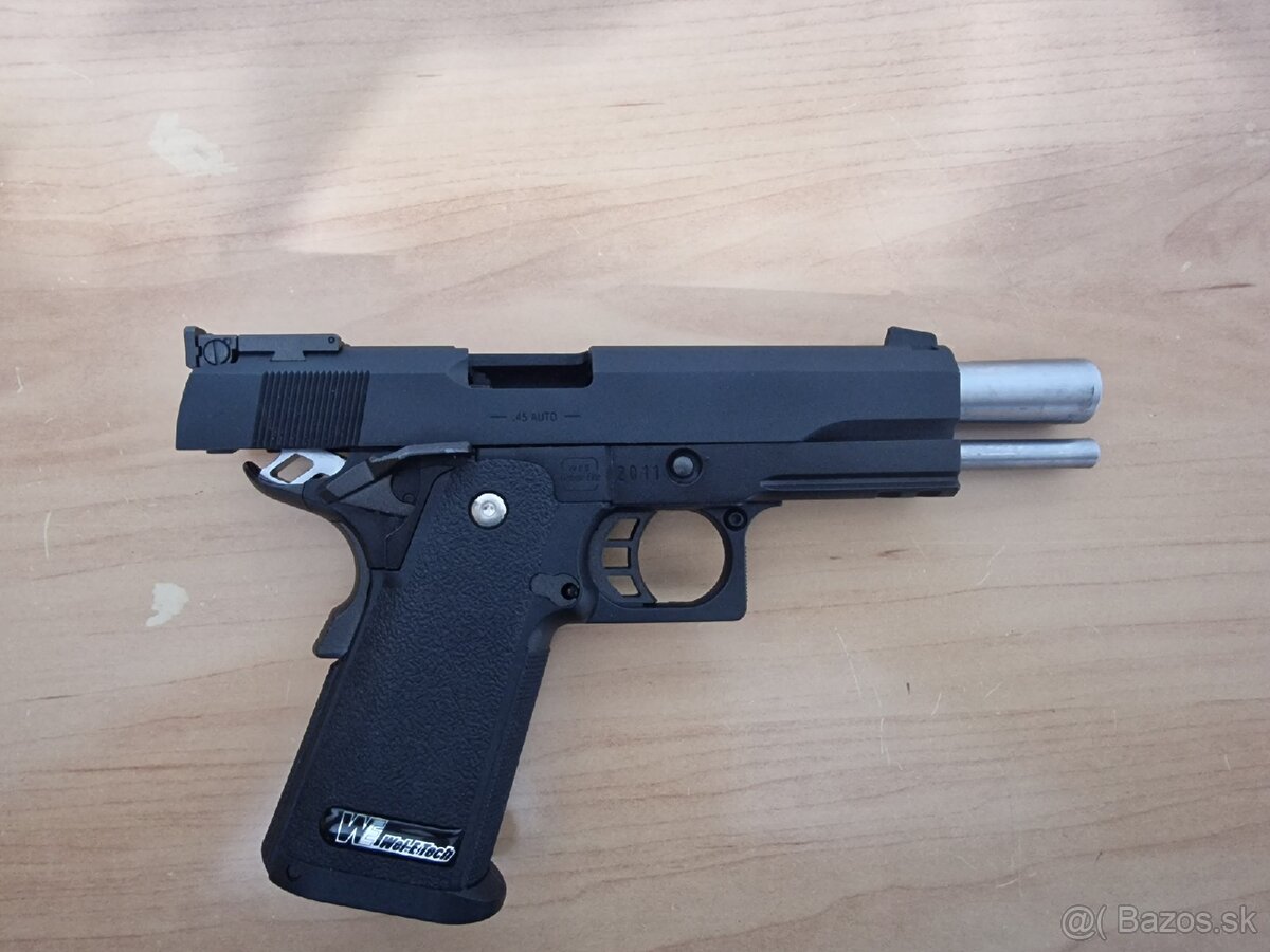 HI-CAPA 5.1, typ R, GBB, WE

Airsoft plinovka celokovova