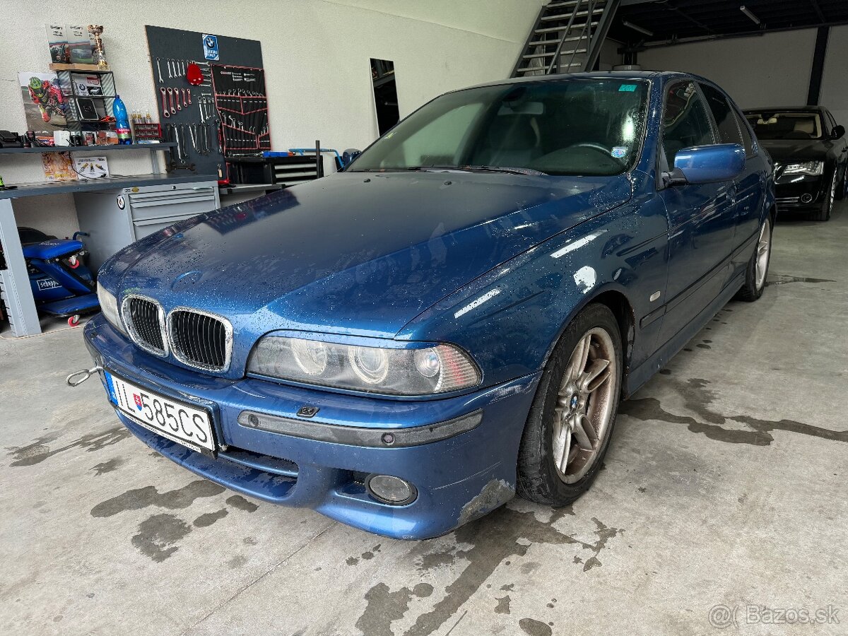 Diely BMW e39 530D 142kW topazblue carbonschwarz