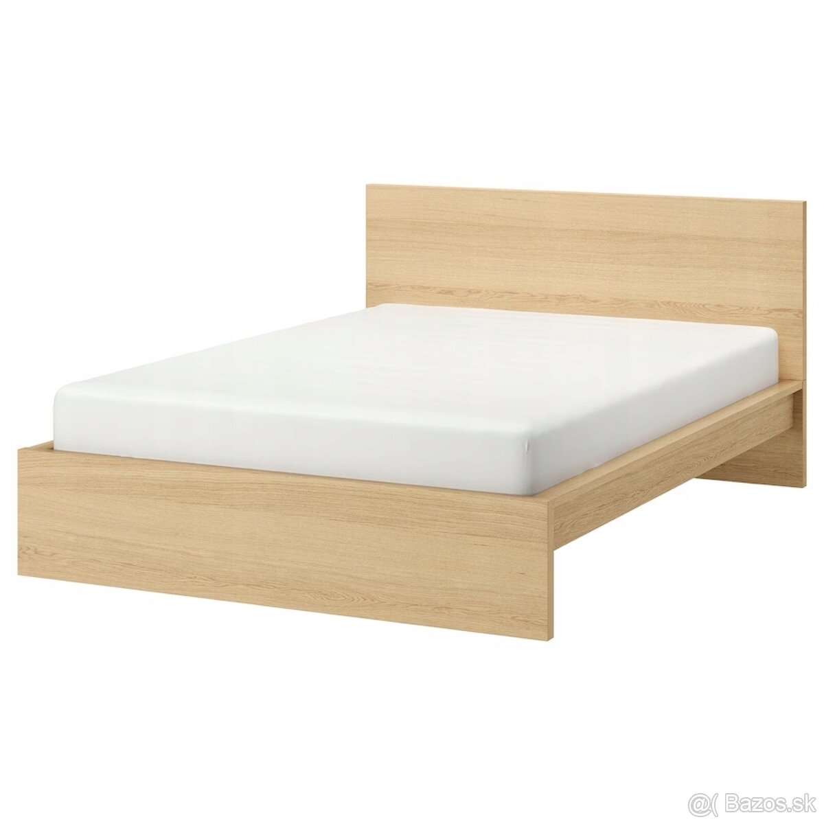 Posteľ IKEA MALM 160x200 dubové moridlo