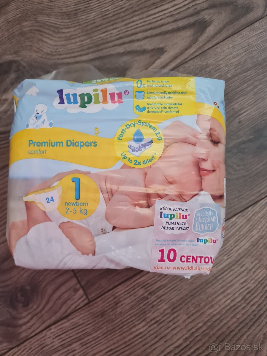 Pampers premium care+lupilu